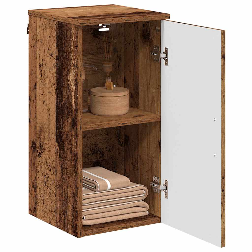 Bathroom Cabinet Wall-mounted Old Wood 30 x 31.5 x 61 cm