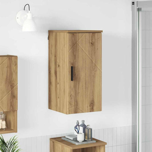 Bathroom Cabinet Wall-mounted Artisan Oak 30 x 31.5 x 61 cm