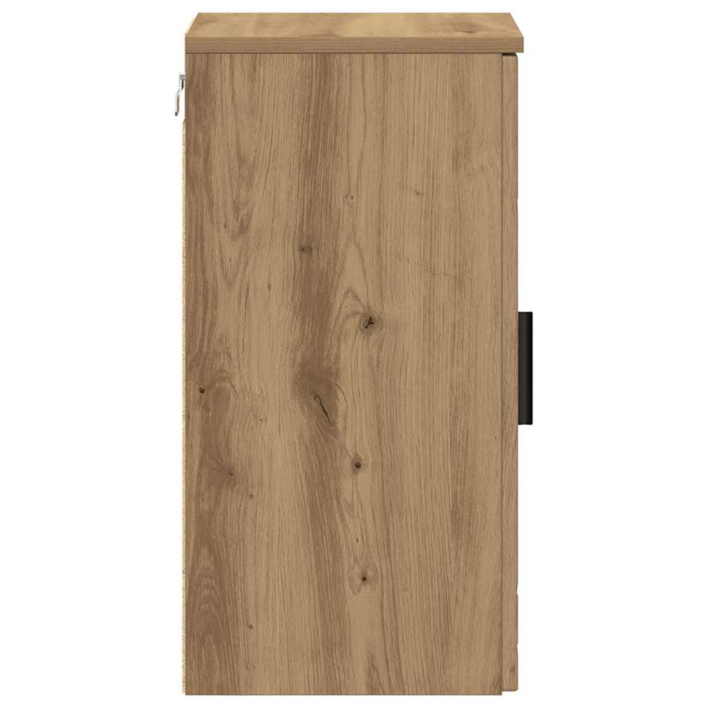 Bathroom Cabinet Wall-mounted Artisan Oak 30 x 31.5 x 61 cm