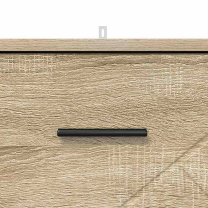 Bedside Cabinet Sonoma oak 38 x 38 x 66 cm Engineered wood