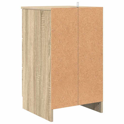Bedside Cabinet Sonoma oak 38 x 38 x 66 cm Engineered wood