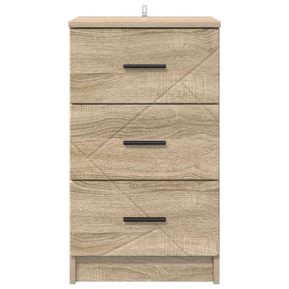 Bedside Cabinet Sonoma oak 38 x 38 x 66 cm Engineered wood