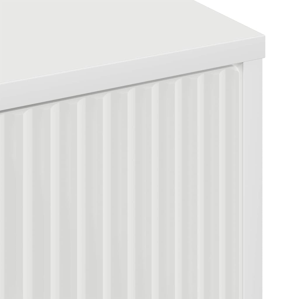 Bathroom Cabinet Wall-mounted with Door White 39 x 23.5 x 65 cm