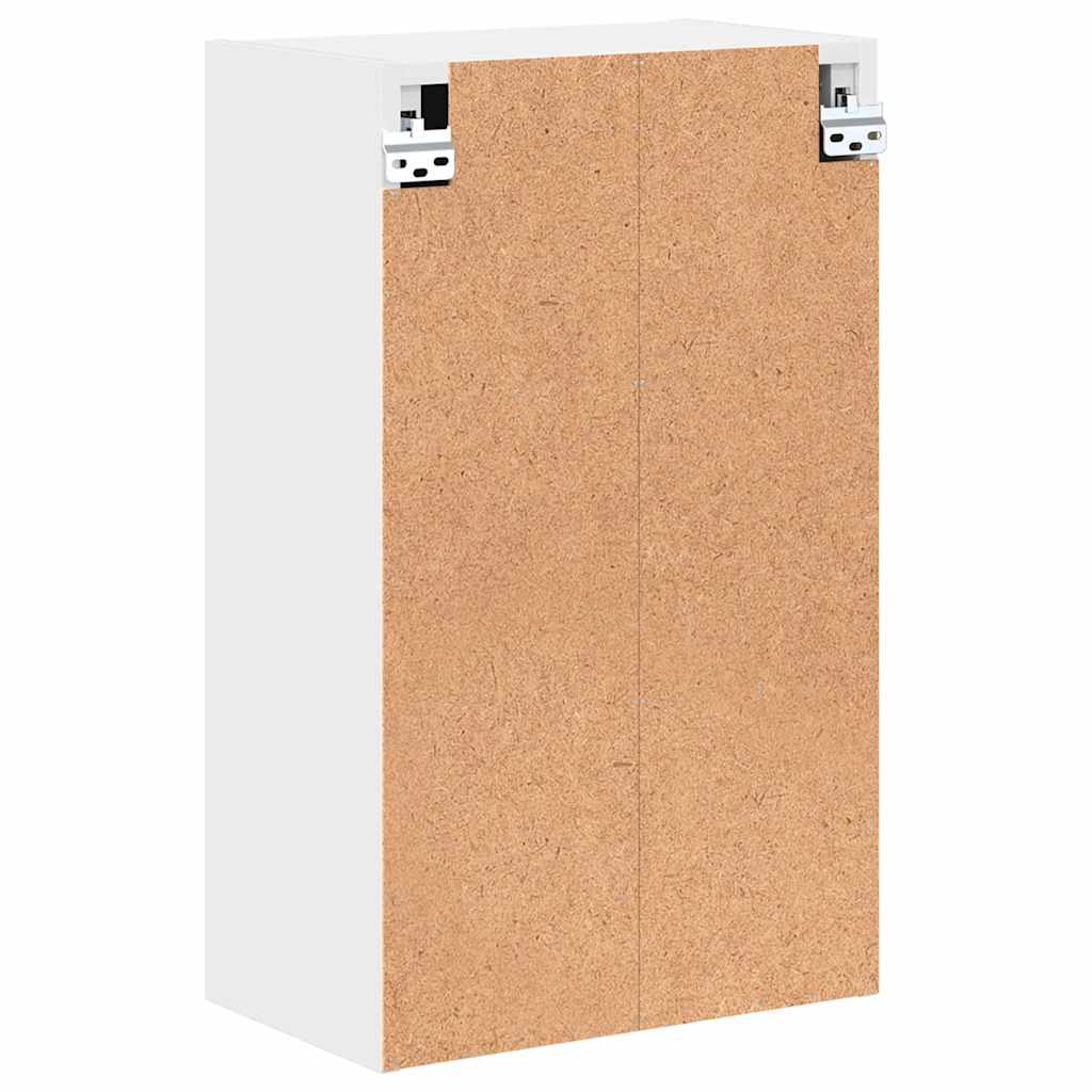 Bathroom Cabinet Wall-mounted with Door White 39 x 23.5 x 65 cm