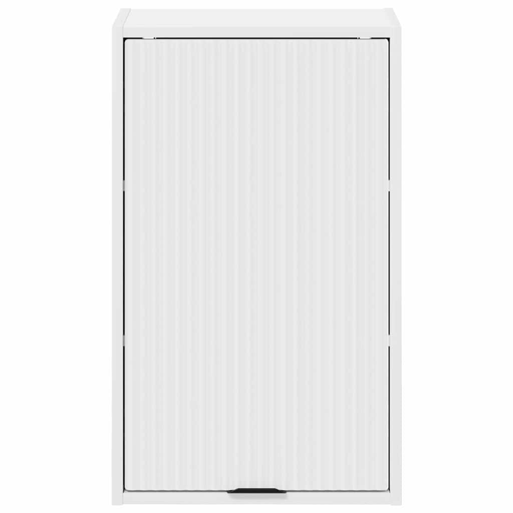 Bathroom Cabinet Wall-mounted with Door White 39 x 23.5 x 65 cm