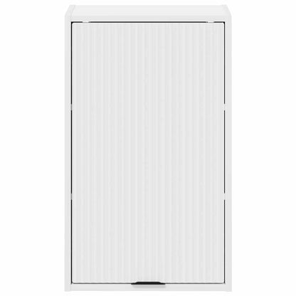Bathroom Cabinet Wall-mounted with Door White 39 x 23.5 x 65 cm