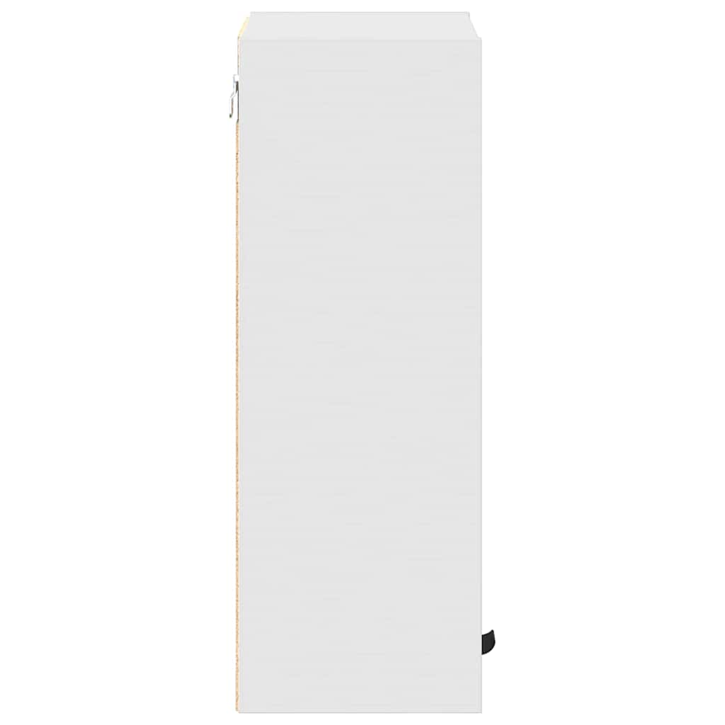 Bathroom Cabinet Wall-mounted with Door White 39 x 23.5 x 65 cm