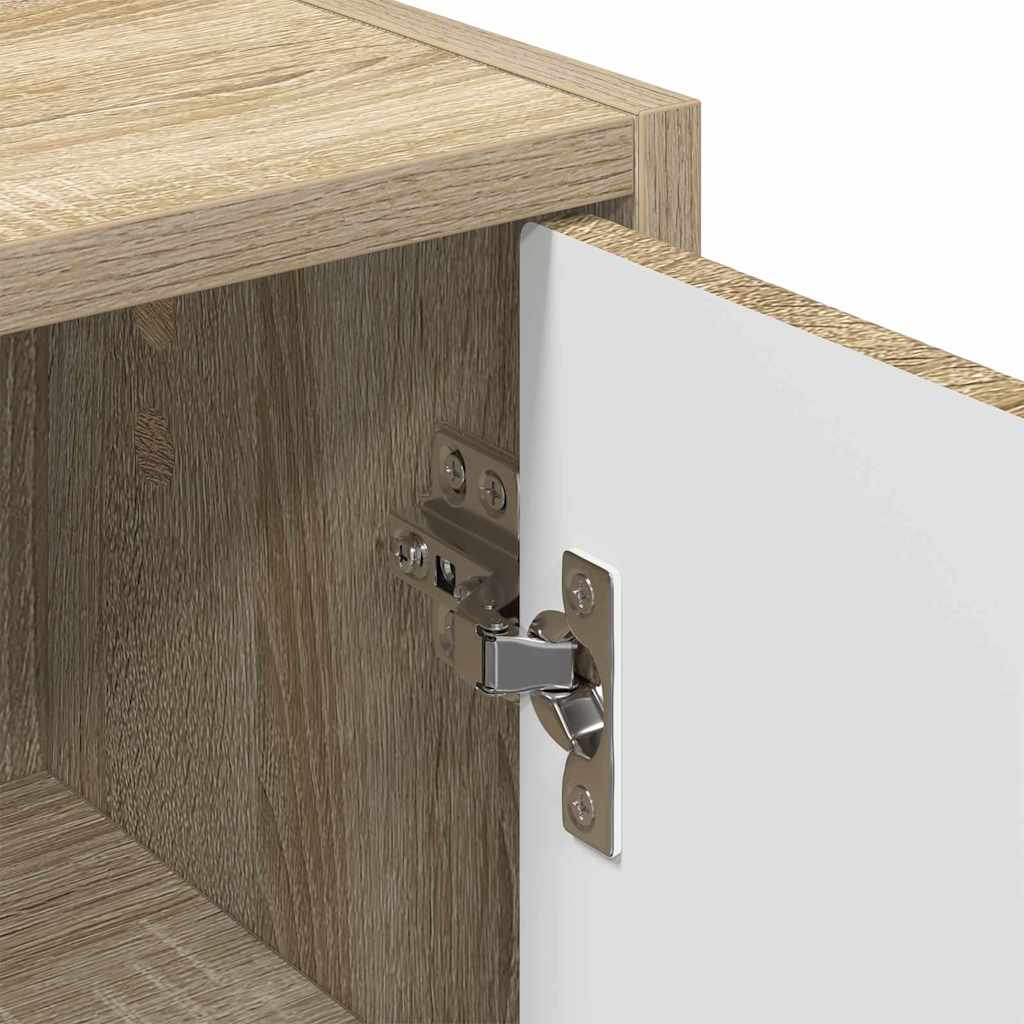 Bathroom Cabinet Wall-mounted Sonoma Oak 39 x 23.5 x 65 cm