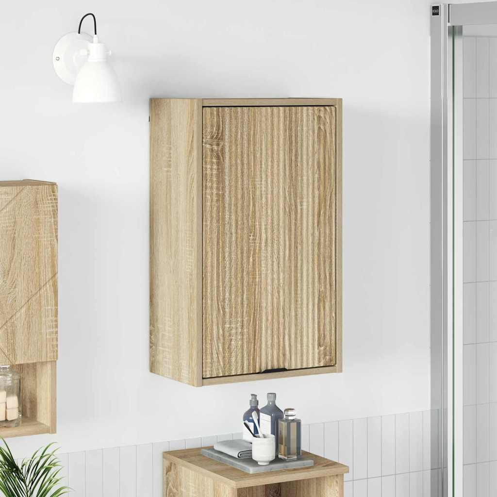 Bathroom Cabinet Wall-mounted Sonoma Oak 39 x 23.5 x 65 cm