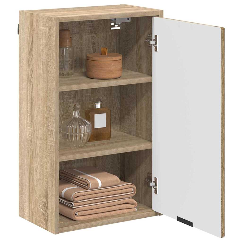 Bathroom Cabinet Wall-mounted Sonoma Oak 39 x 23.5 x 65 cm