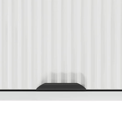 Bathroom Cabinet with Door High Gloss White 39 x 23.5 x 65 cm