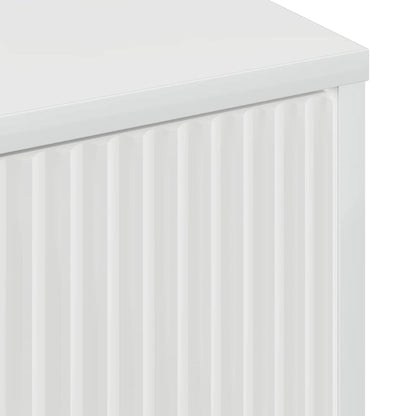 Bathroom Cabinet with Door High Gloss White 39 x 23.5 x 65 cm