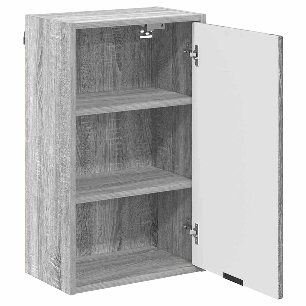 Bathroom Cabinet Wall-mounted Grey Sonoma 39 x 23.5 x 65 cm