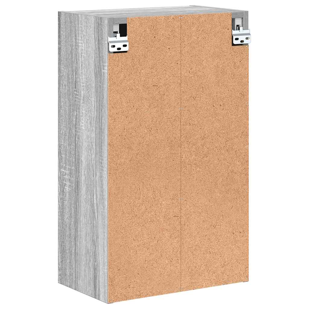 Bathroom Cabinet Wall-mounted Grey Sonoma 39 x 23.5 x 65 cm
