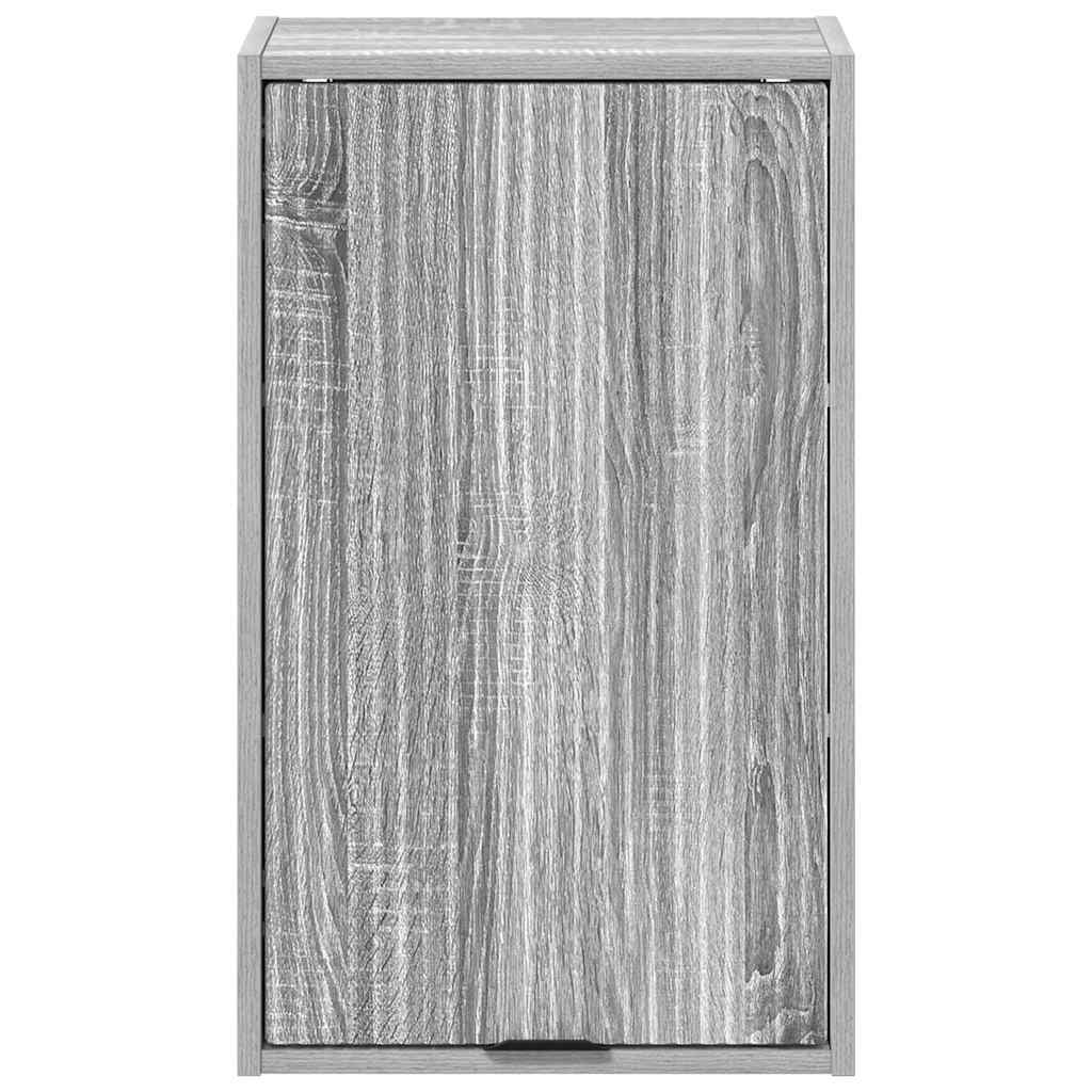 Bathroom Cabinet Wall-mounted Grey Sonoma 39 x 23.5 x 65 cm