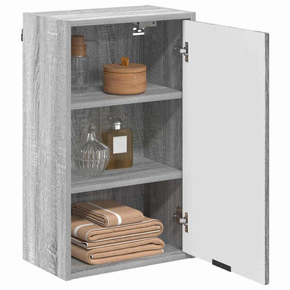 Bathroom Cabinet Wall-mounted Grey Sonoma 39 x 23.5 x 65 cm