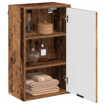 Bathroom Cabinet Wall-mounted Old Wood 39 x 23.5 x 65 cm