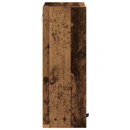 Bathroom Cabinet Wall-mounted Old Wood 39 x 23.5 x 65 cm