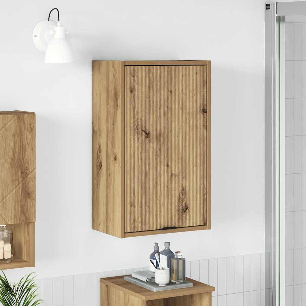 Bathroom Cabinet Wall-mounted Artisan Oak 39 x 23.5 x 65 cm