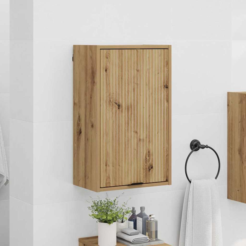 Bathroom Cabinet Wall-mounted Artisan Oak 39 x 23.5 x 65 cm