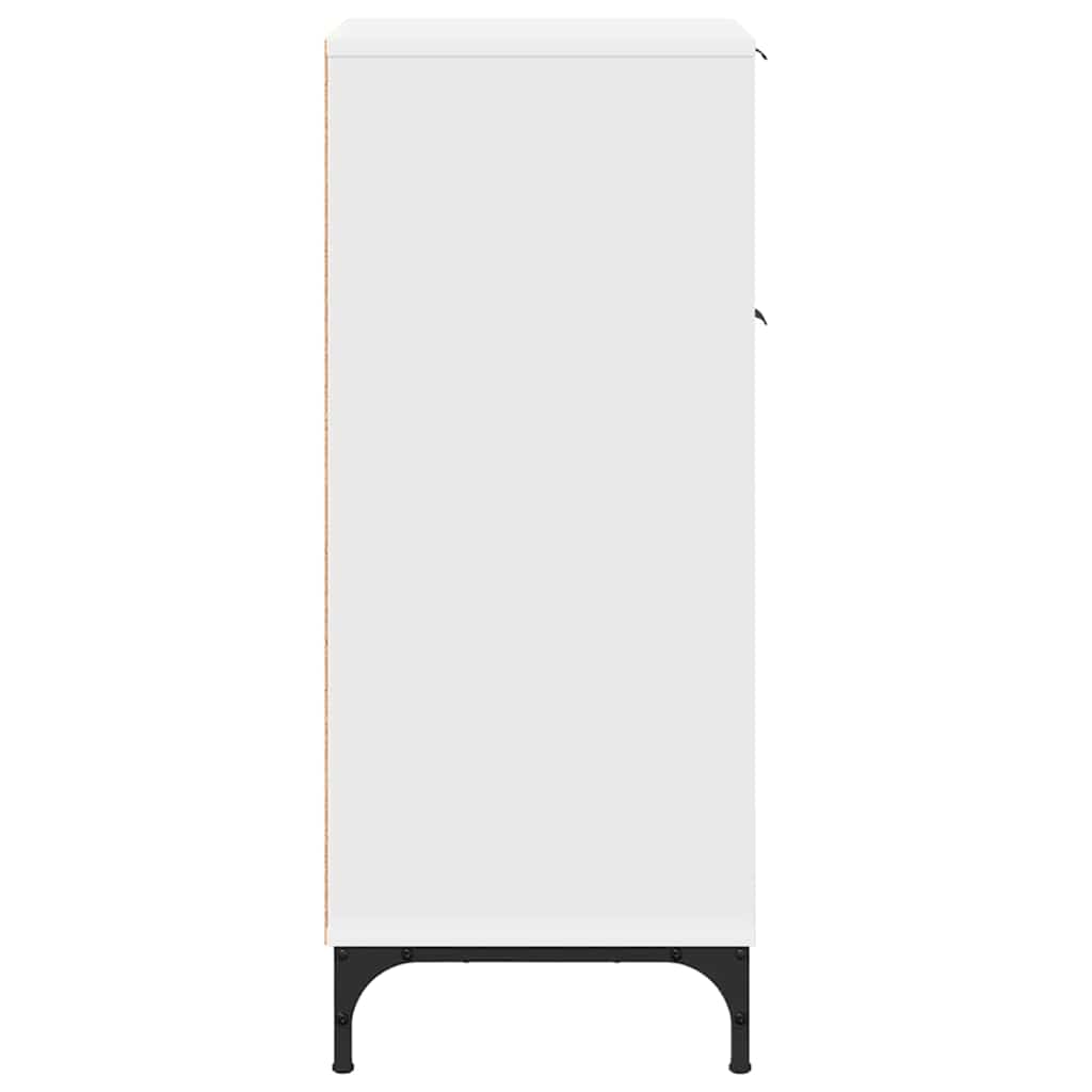 Bathroom Cabinet with Drawer with Door White 39.5 x 36 x 88 cm