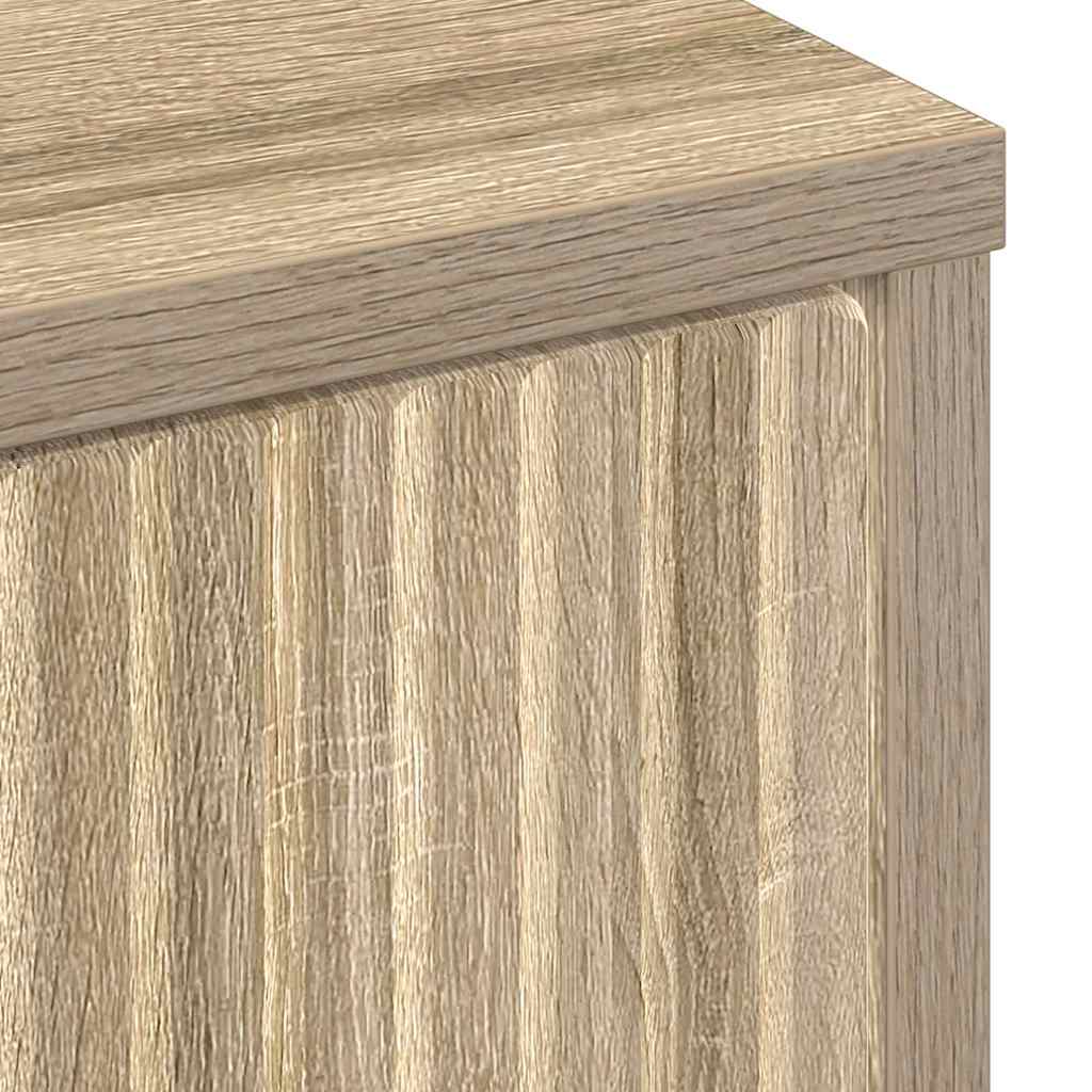 Bathroom Cabinet with Drawer Sonoma Oak 39.5 x 36 x 88 cm
