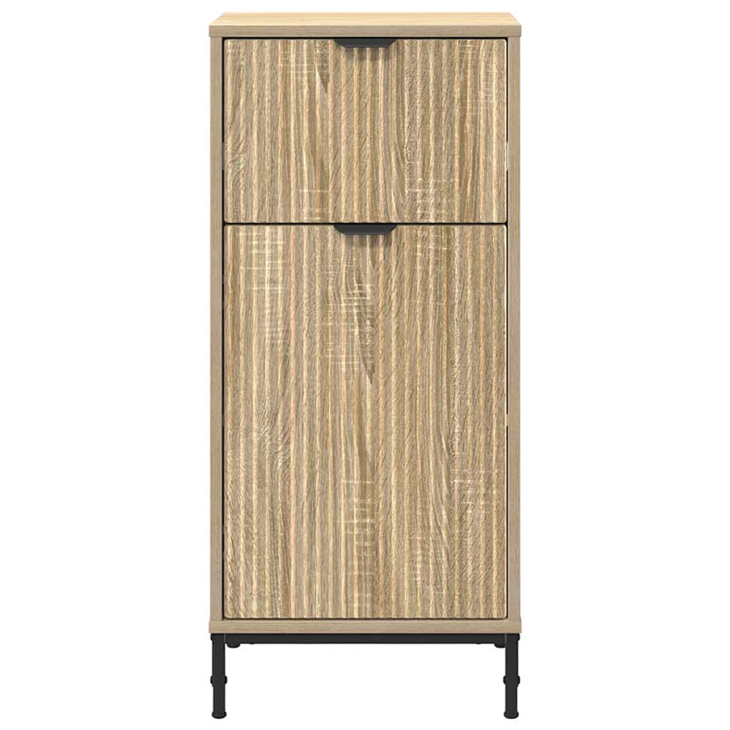 Bathroom Cabinet with Drawer Sonoma Oak 39.5 x 36 x 88 cm