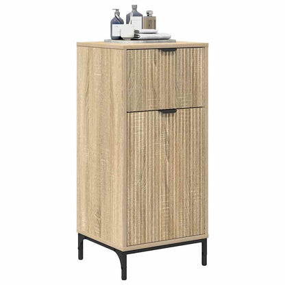 Bathroom Cabinet with Drawer Sonoma Oak 39.5 x 36 x 88 cm