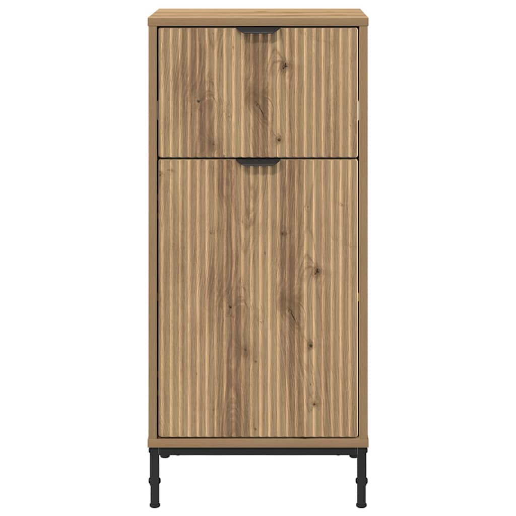 Bathroom Cabinet with Drawer Artisan Oak 39.5 x 36 x 88 cm