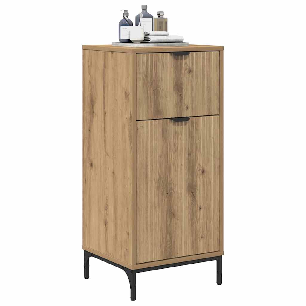 Bathroom Cabinet with Drawer Artisan Oak 39.5 x 36 x 88 cm