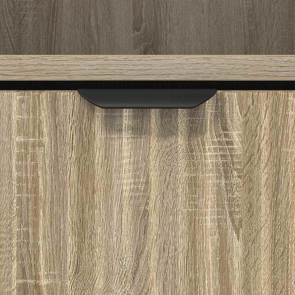 Bathroom Cabinet with Drawer Sonoma Oak 31.5 x 33 x 190 cm