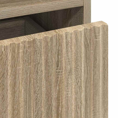 Bathroom Cabinet with Drawer Sonoma Oak 31.5 x 33 x 190 cm