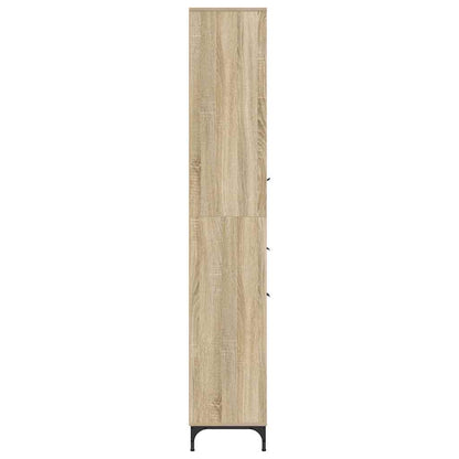 Bathroom Cabinet with Drawer Sonoma Oak 31.5 x 33 x 190 cm
