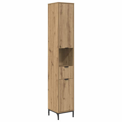 Bathroom Cabinet with Drawer Artisan Oak 31.5 x 33 x 190 cm