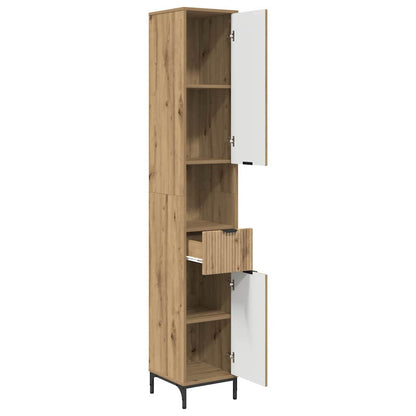 Bathroom Cabinet with Drawer Artisan Oak 31.5 x 33 x 190 cm