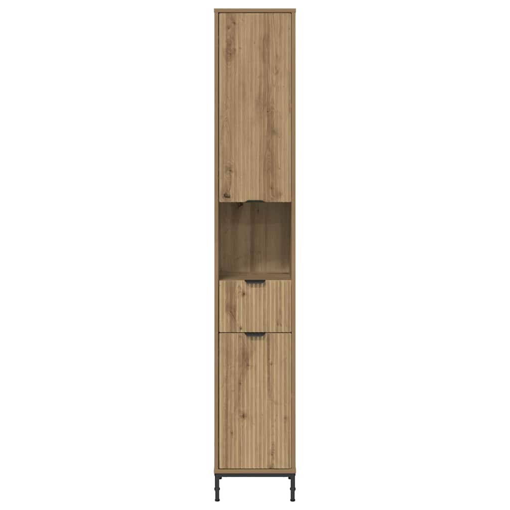 Bathroom Cabinet with Drawer Artisan Oak 31.5 x 33 x 190 cm