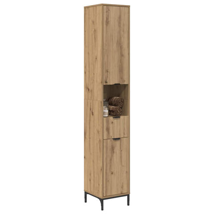 Bathroom Cabinet with Drawer Artisan Oak 31.5 x 33 x 190 cm