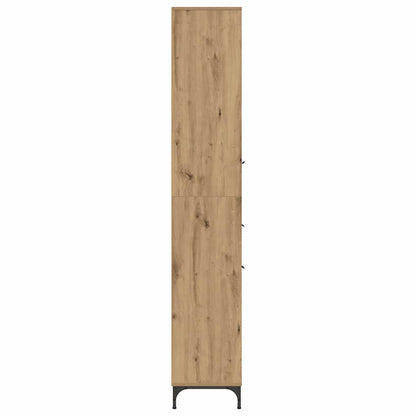 Bathroom Cabinet with Drawer Artisan Oak 31.5 x 33 x 190 cm