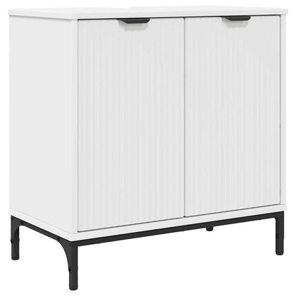 Bathroom Sink Cabinet White 60.5 x 33.5 x 61 cm Engineered wood