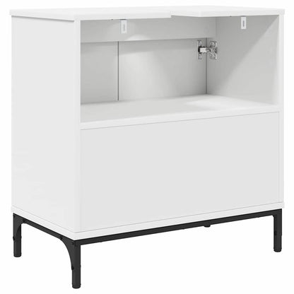 Bathroom Sink Cabinet White 60.5 x 33.5 x 61 cm Engineered wood