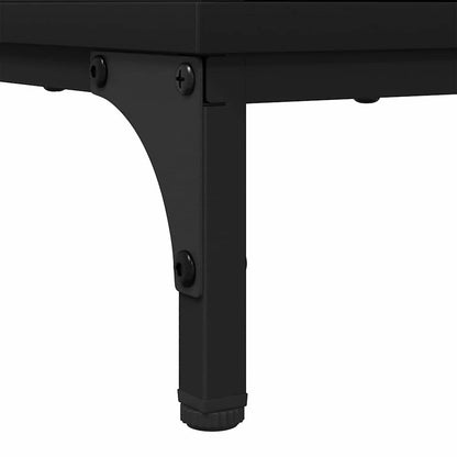Bathroom Sink Cabinet Black 60.5 x 33.5 x 61 cm Engineered wood