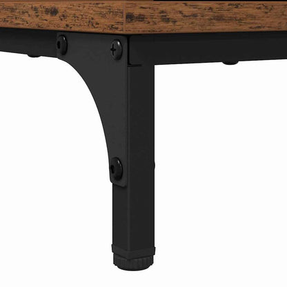 Bedside Table Old wood 63.5 x 36 x 61 cm Engineered wood