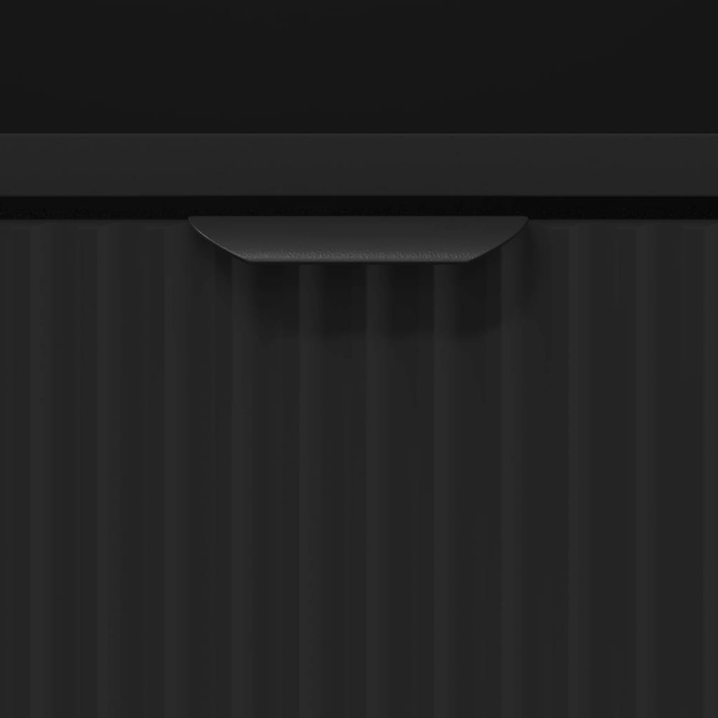 Bedside Tables 2 pcs Black 49 x 36 x 61 cm Engineered wood