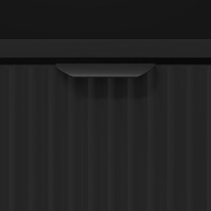 Bedside Tables 2 pcs Black 49 x 36 x 61 cm Engineered wood