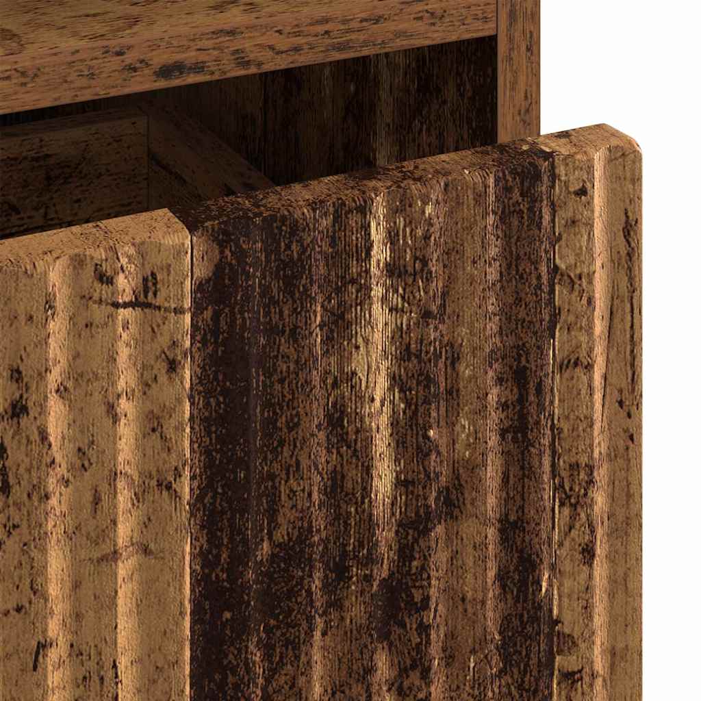 Bedside Tables 2 pcs Old wood 49 x 36 x 61 cm Engineered wood
