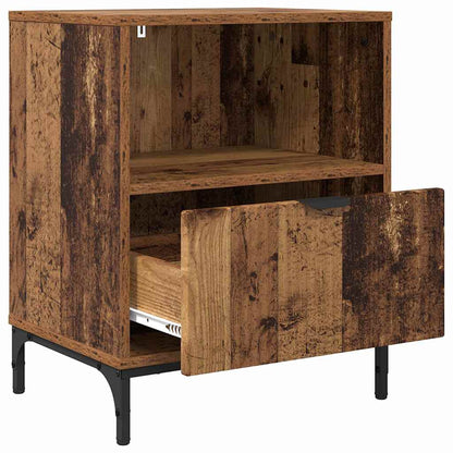 Bedside Tables 2 pcs Old wood 49 x 36 x 61 cm Engineered wood