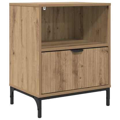 Bedside Table Artisan oak 49 x 36 x 61 cm Engineered wood