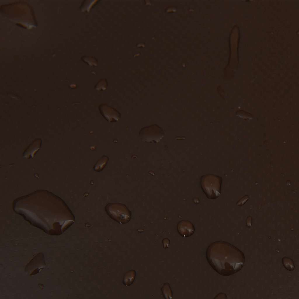 Tarpaulin 650g / m² Brown 1 x 2.5 m Canvas with PVC Coating