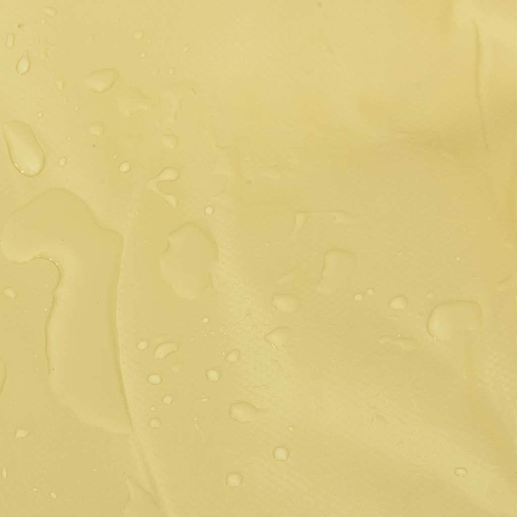Tarpaulin 650g / m² Beige 2.5 x 3.5 m Canvas with PVC Coating
