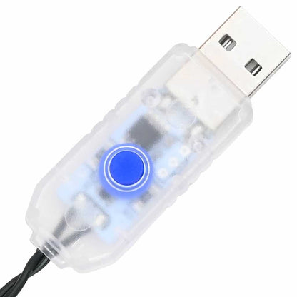 Artificial Christmas Tree with 50 LEDs Green 120 cm PVC